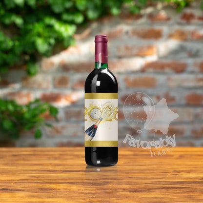 Editable/printable Wine bottle labels, party favors, custom wine label template